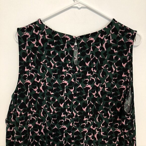 41 HAWTHORN STITCH FIX Plus Size Baneberry Crew Neck Knit Top Heart Leopard Tank - Picture 11 of 12